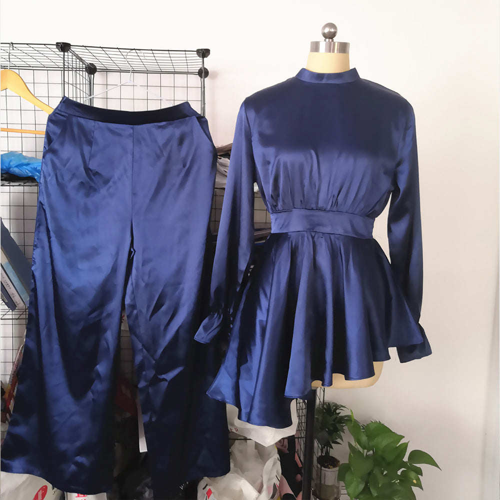Booked & Busy Women's Silk Suit