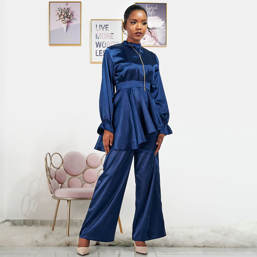 Booked & Busy Women's Silk Suit
