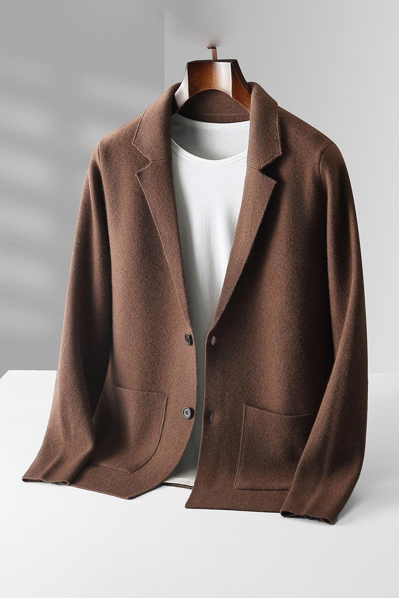 The District Knitted V-neck Cardigan