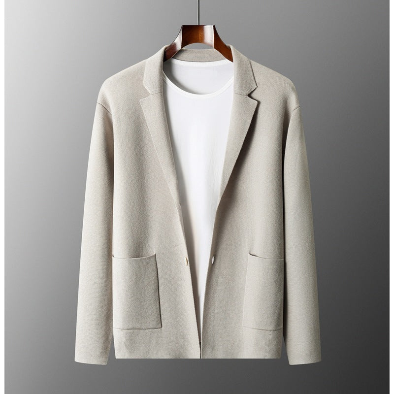 The District Knitted V-neck Cardigan