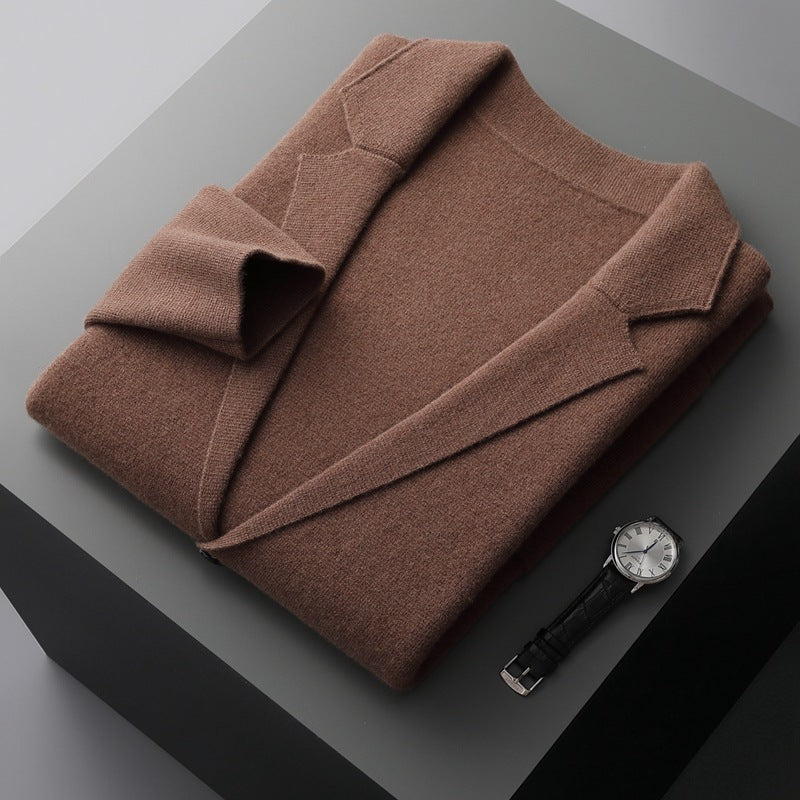 The District Knitted V-neck Cardigan