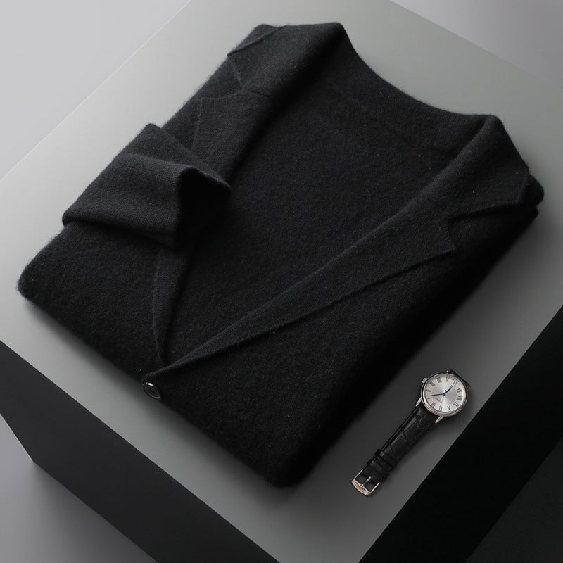 The District Knitted V-neck Cardigan