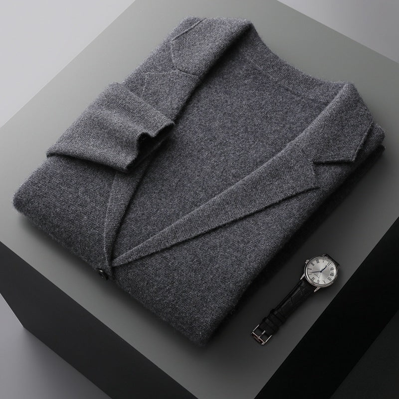 The District Knitted V-neck Cardigan