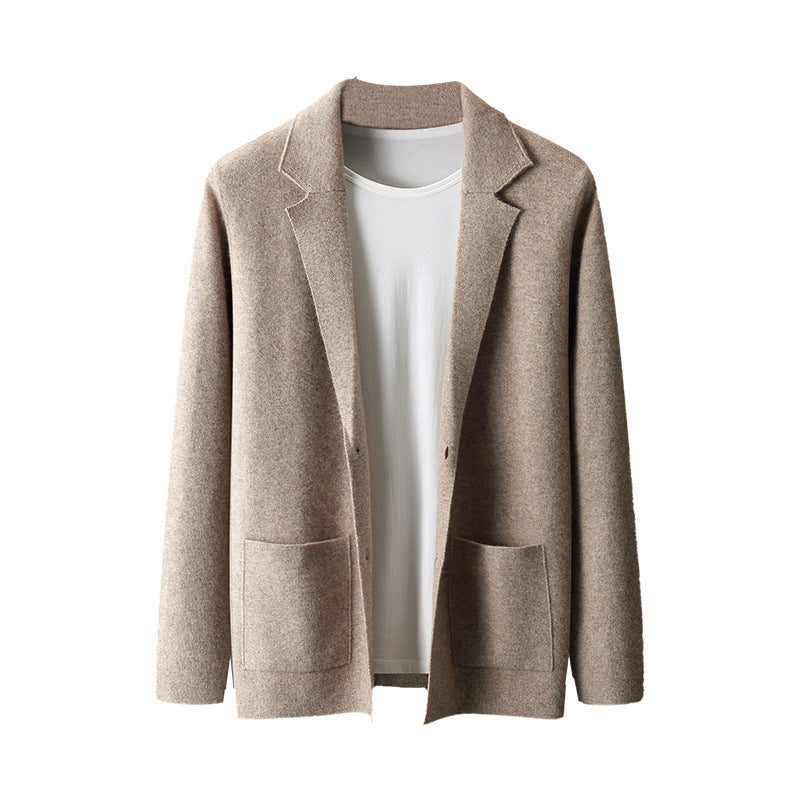The District Knitted V-neck Cardigan