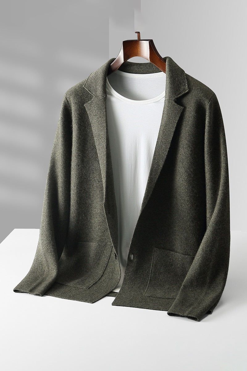 The District Knitted V-neck Cardigan