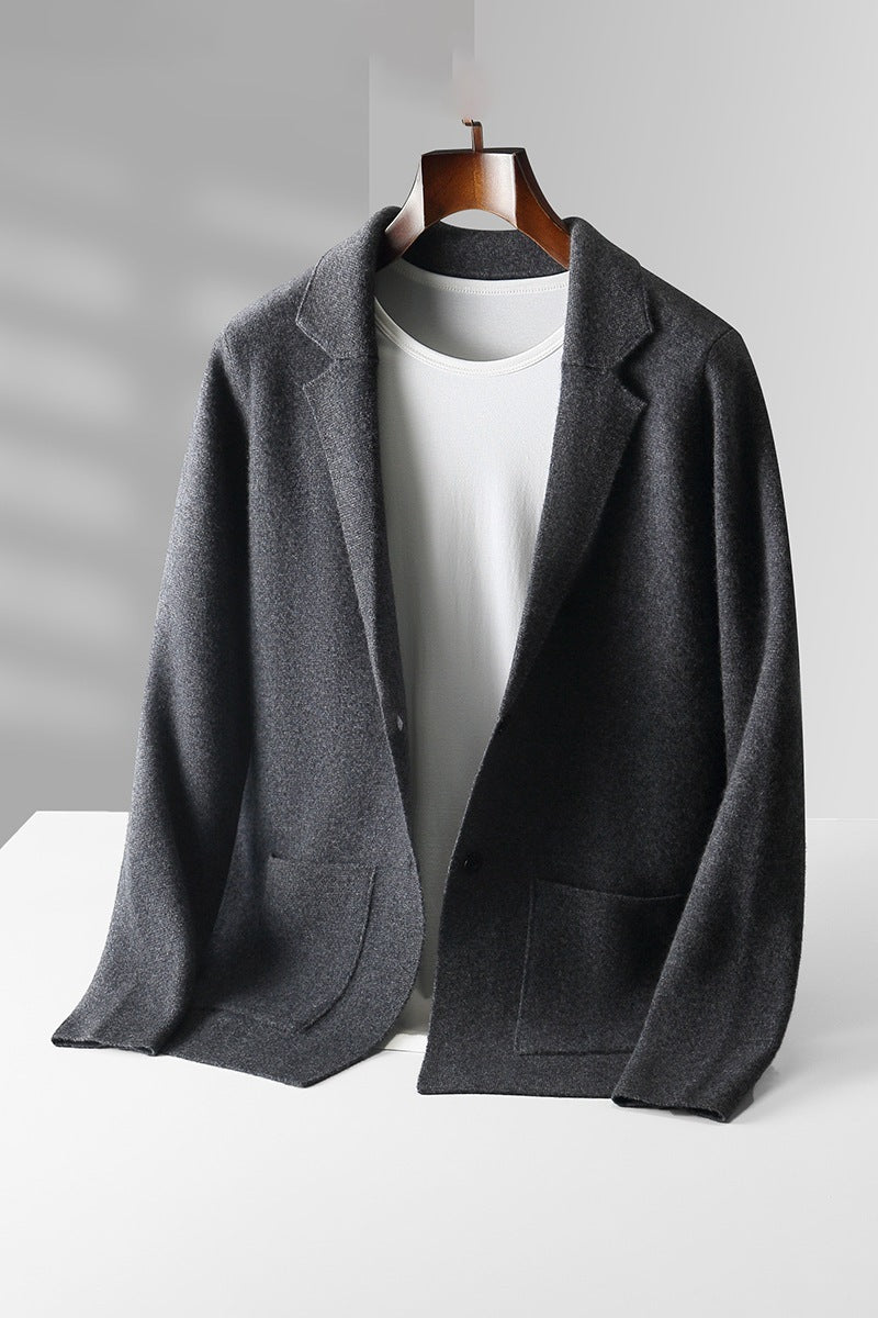 The District Knitted V-neck Cardigan